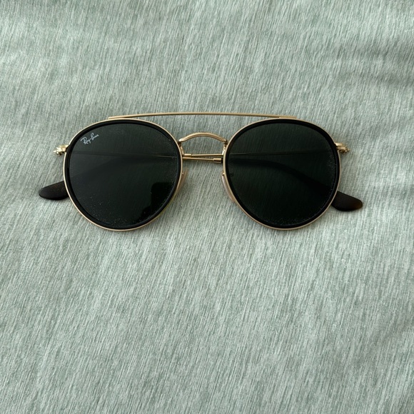 Ray-Ban Accessories - Women’s Gold and Black Ray Rans